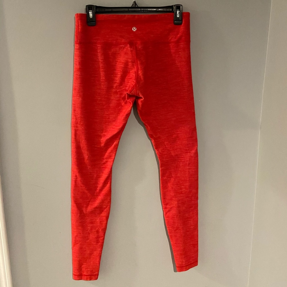 ★ Red Lululemon Leggings ★